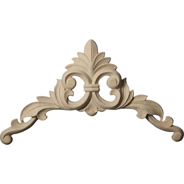 Ekena Millwork 10"W x 10"H x 1"D Large Caputo Corner, Cherry ONL10X10X01CACH - main